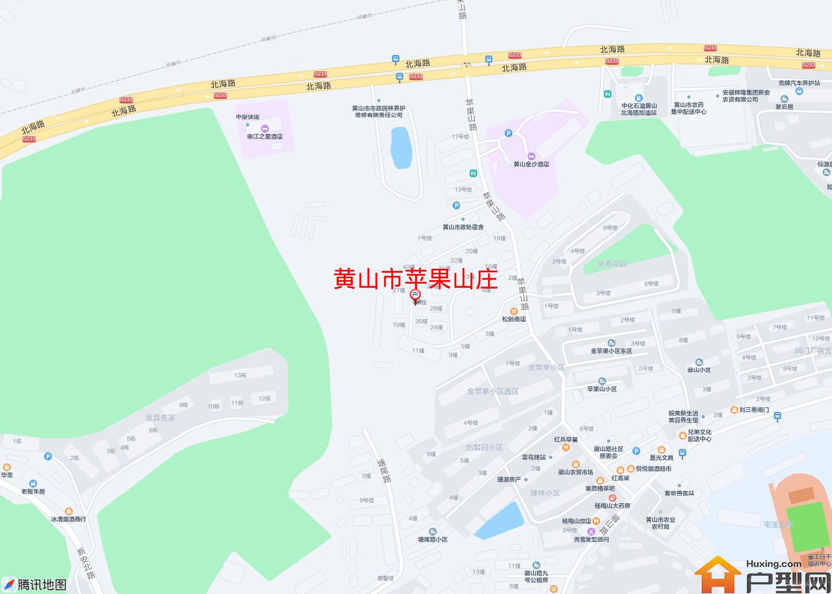 苹果山庄小区 - 户型网