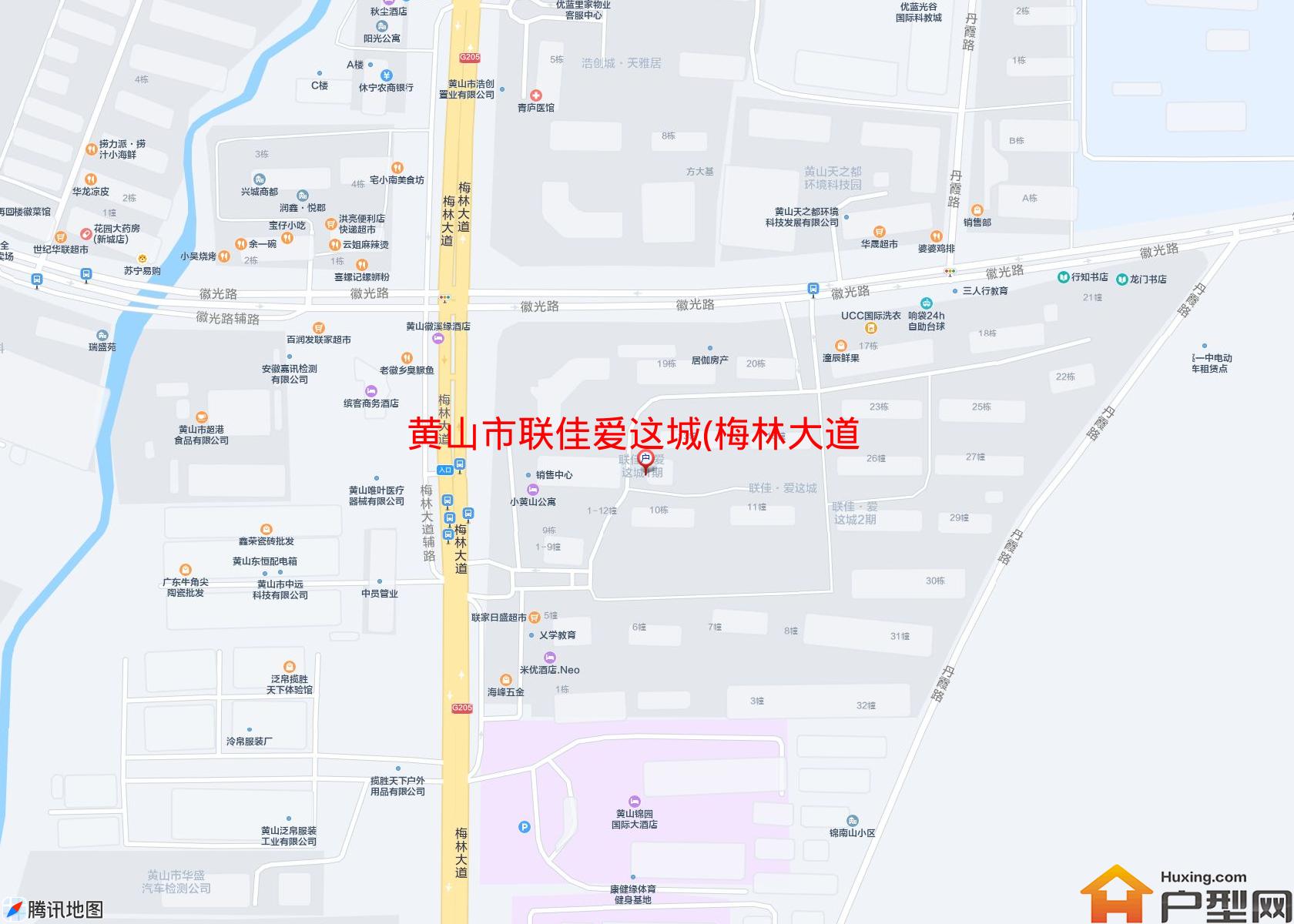 联佳爱这城(梅林大道)小区 - 户型网