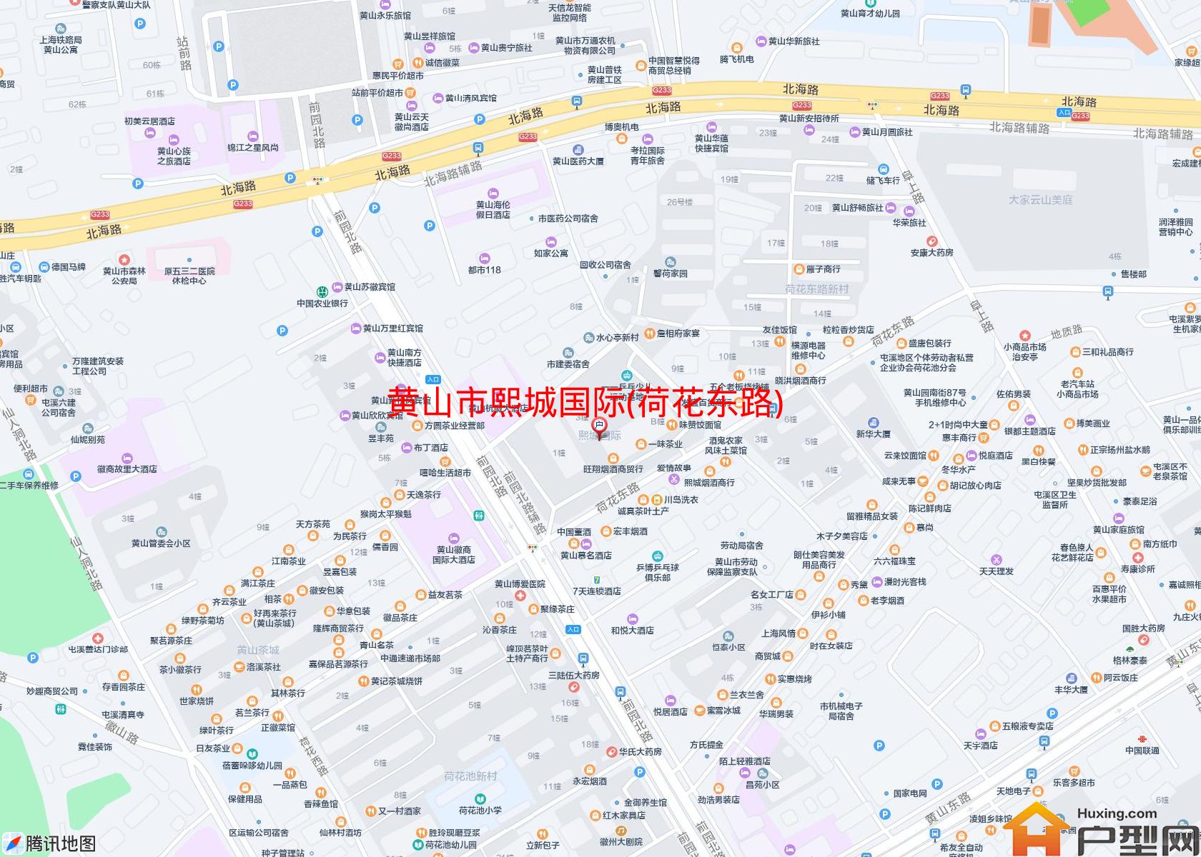 熙城国际(荷花东路)小区 - 户型网