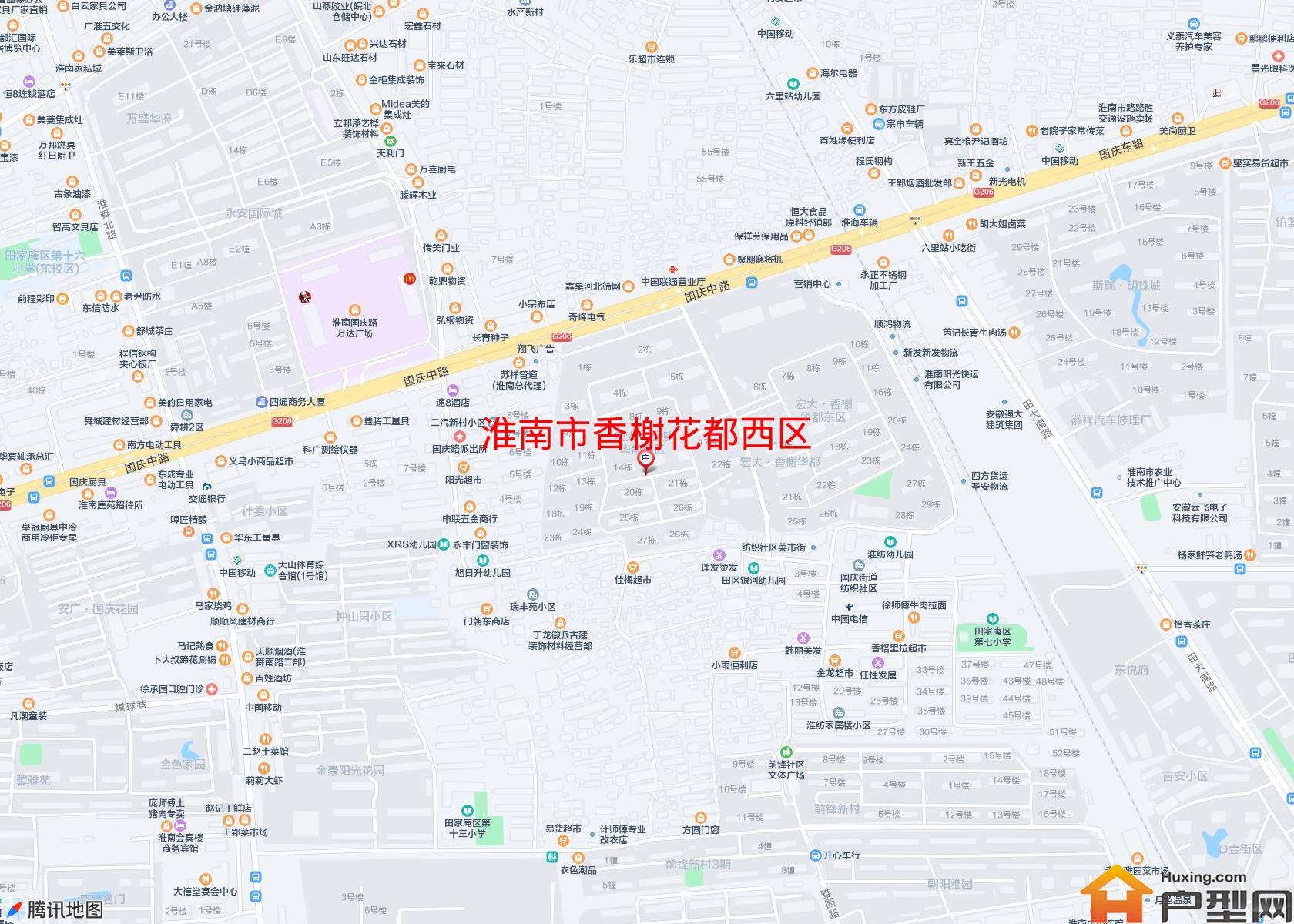 香榭花都西区小区 - 户型网