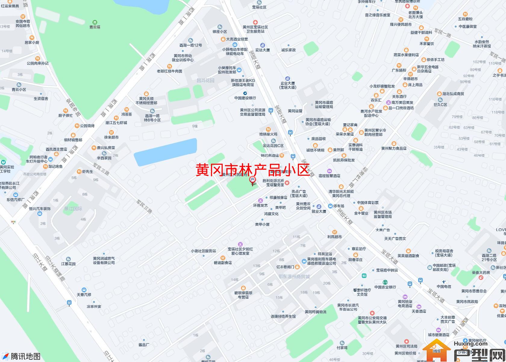 林产品小区小区 - 户型网