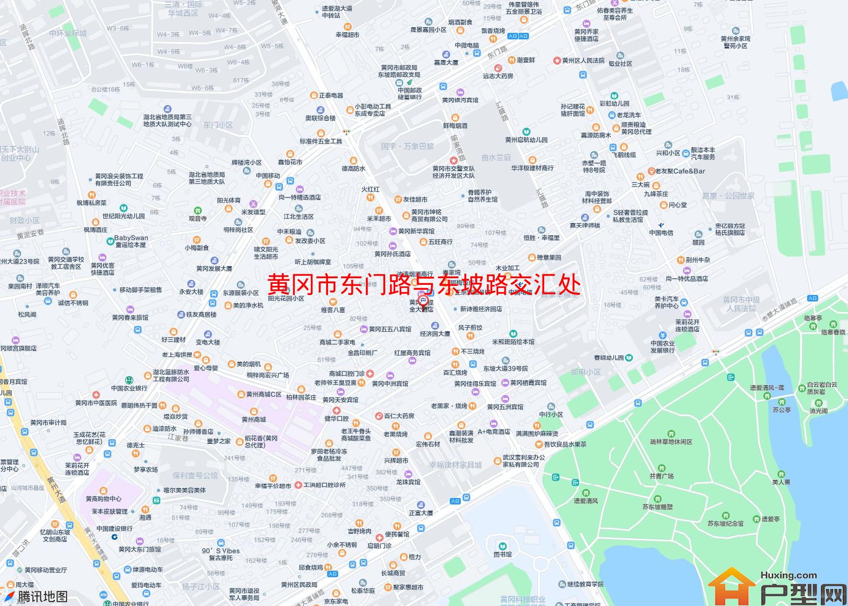 东门路与东坡路交汇处小区 - 户型网