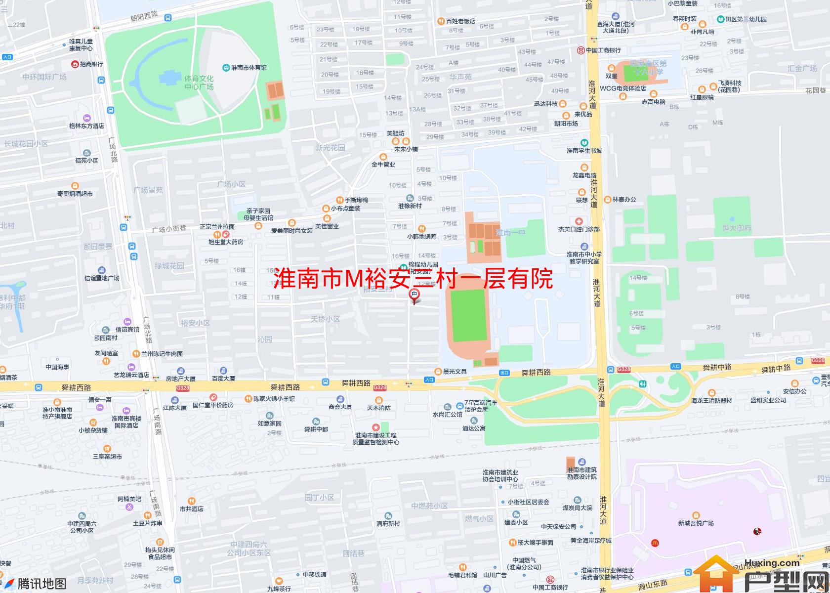 M裕安三村一层有院小区 - 户型网