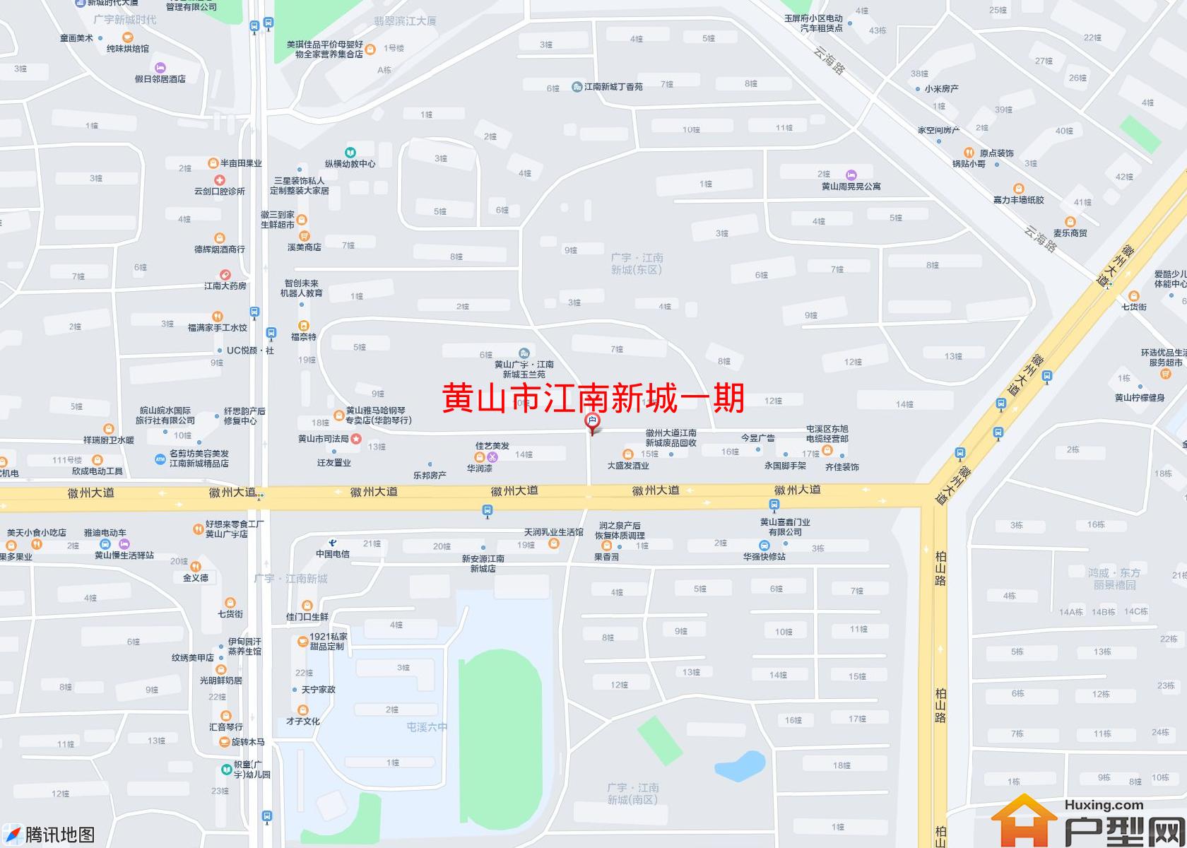 江南新城一期小区 - 户型网