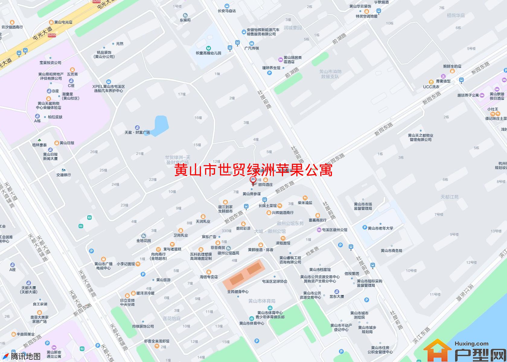 世贸绿洲苹果公寓小区 - 户型网