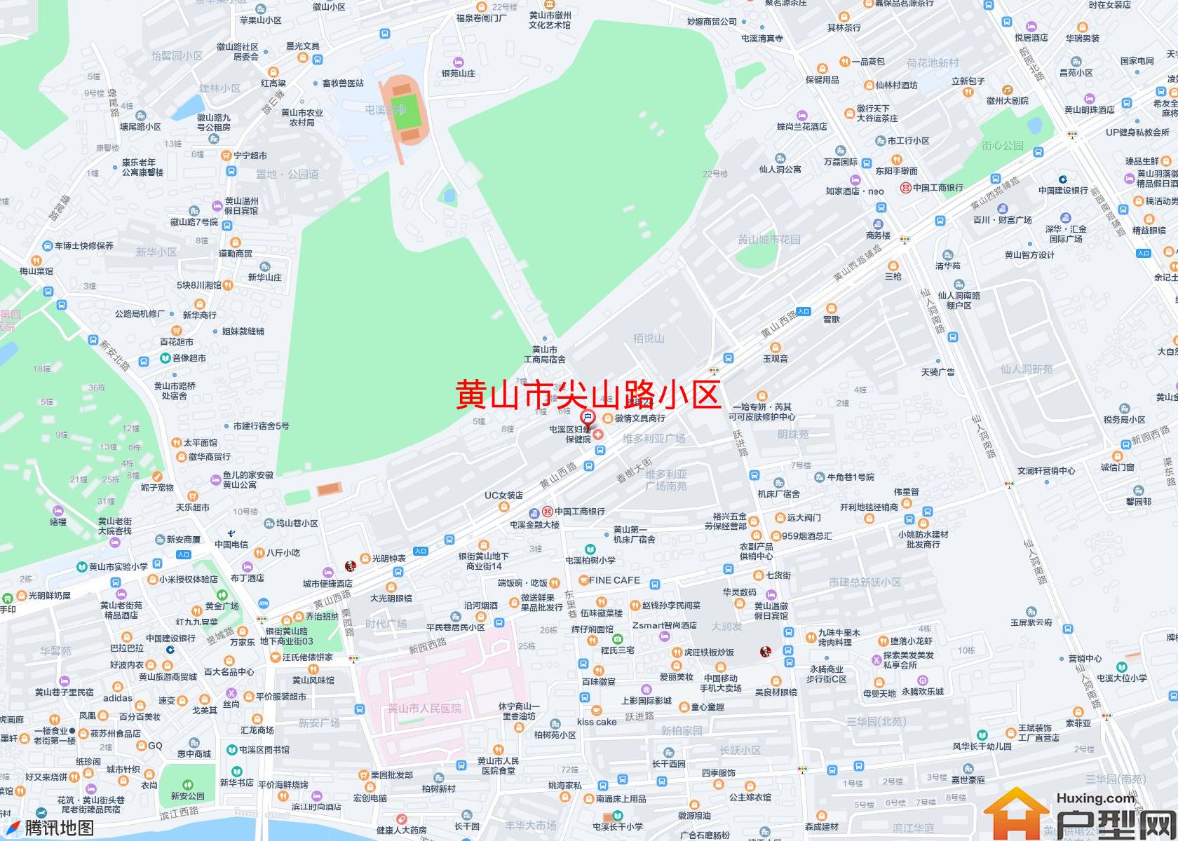 尖山路小区小区 - 户型网