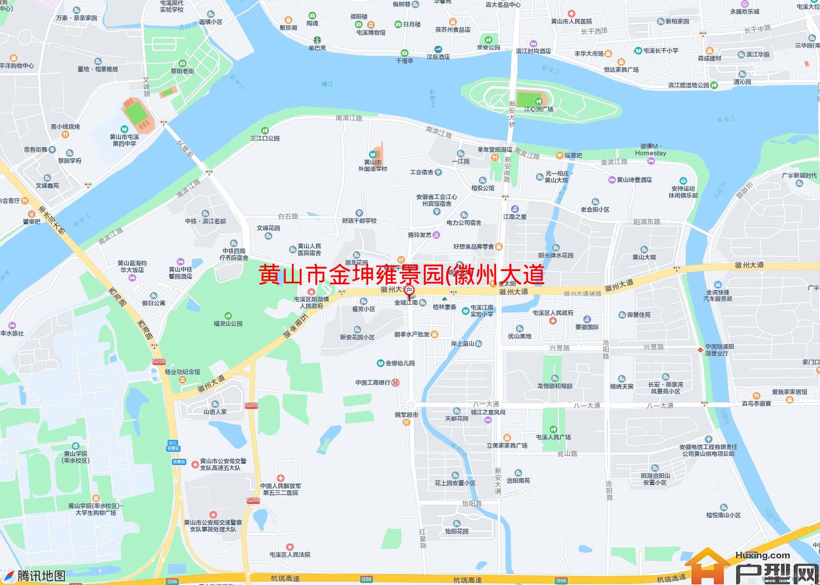 金坤雍景园(徽州大道)小区 - 户型网