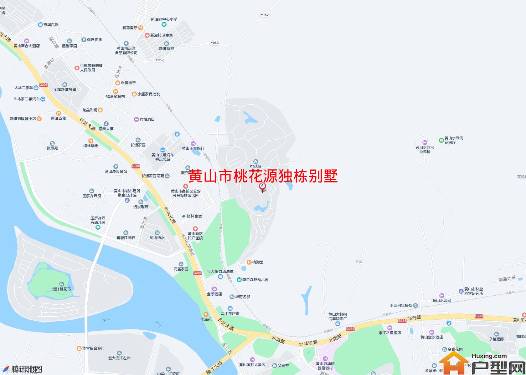 桃花源独栋别墅小区 - 户型网