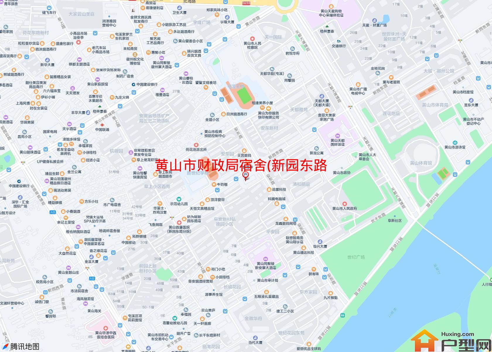 财政局宿舍(新园东路198号)小区 - 户型网