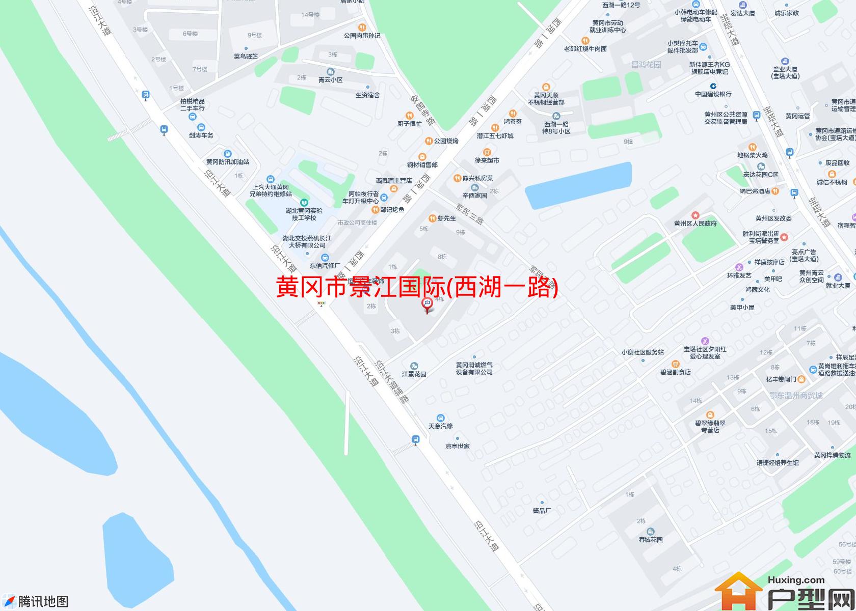 景江国际(西湖一路)小区 - 户型网