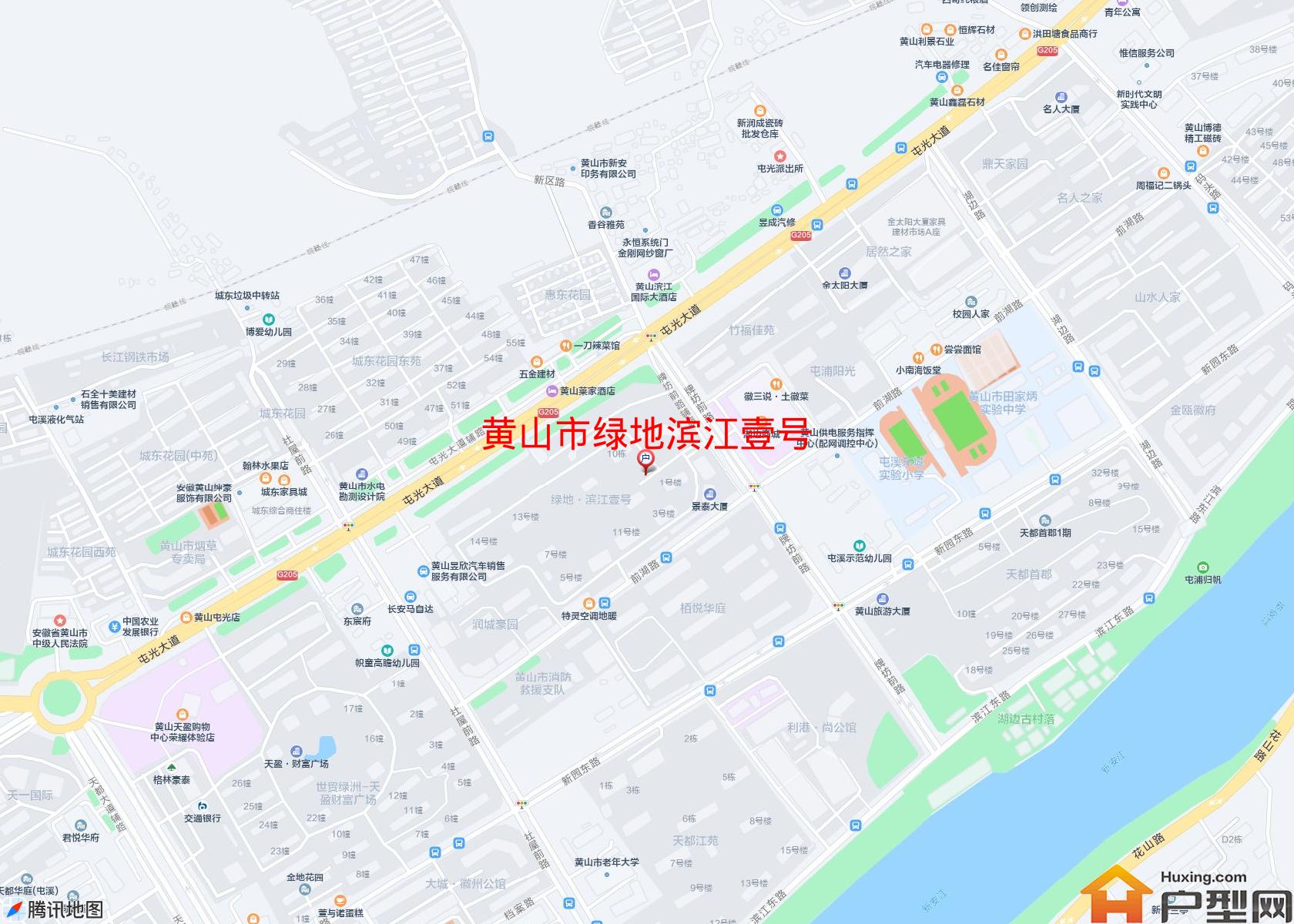 绿地滨江壹号小区 - 户型网