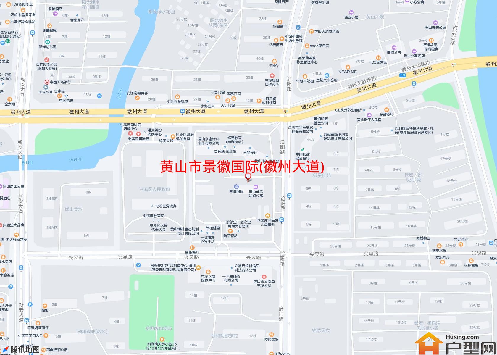 景徽国际(徽州大道)小区 - 户型网