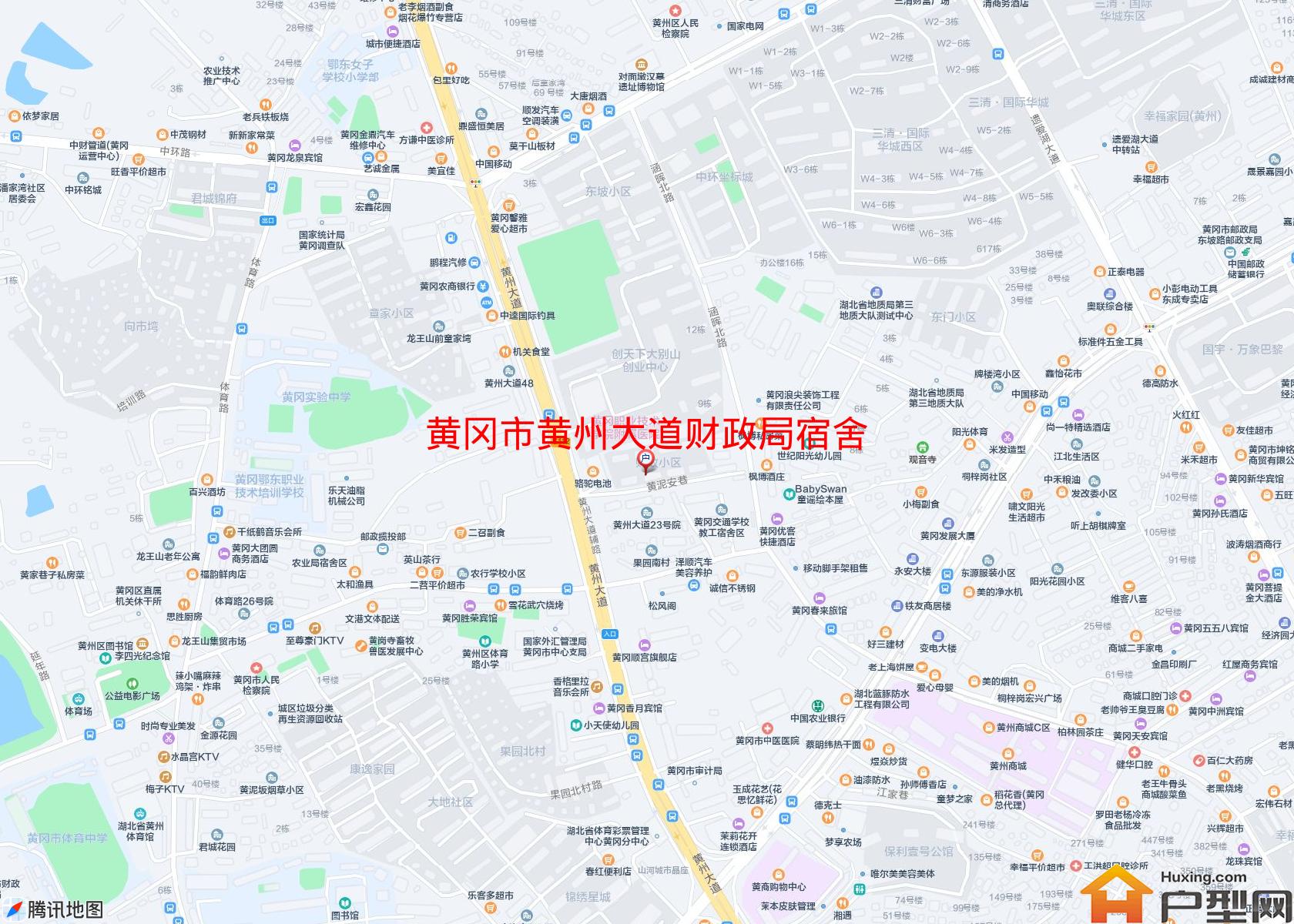 黄州大道财政局宿舍小区 - 户型网