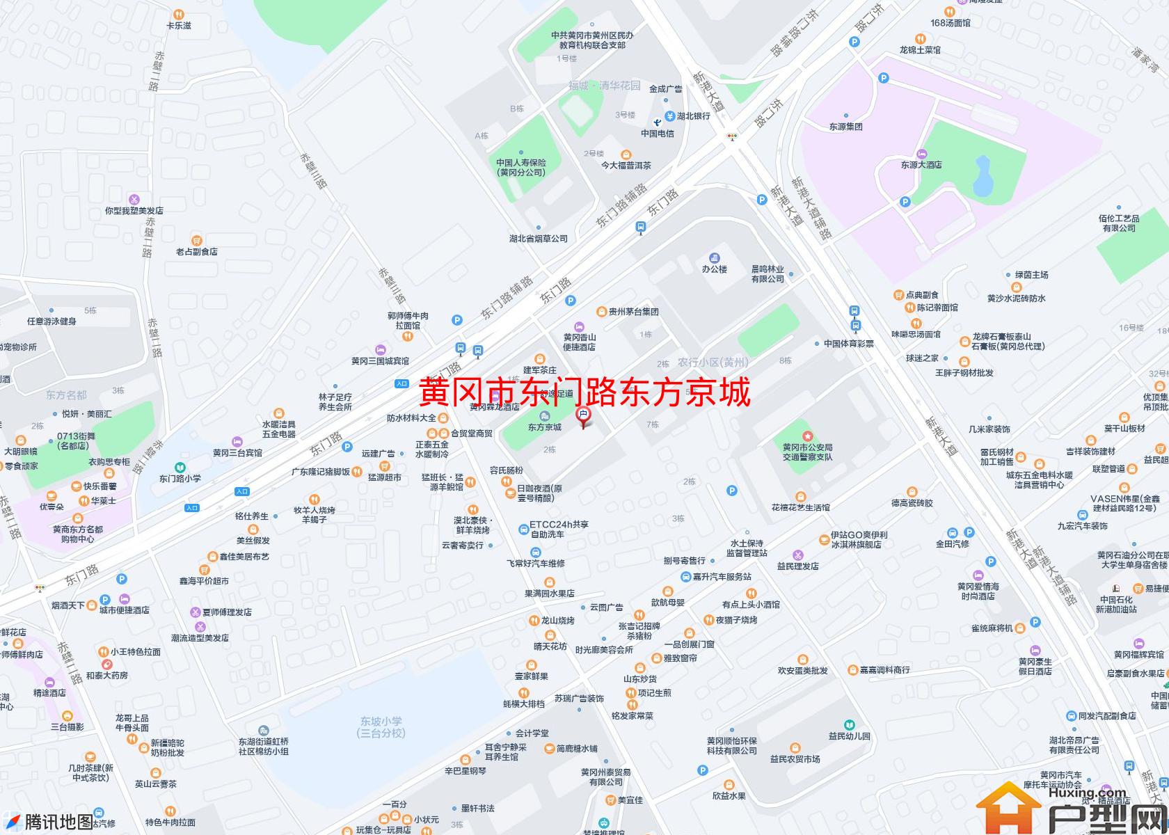 东门路东方京城小区 - 户型网