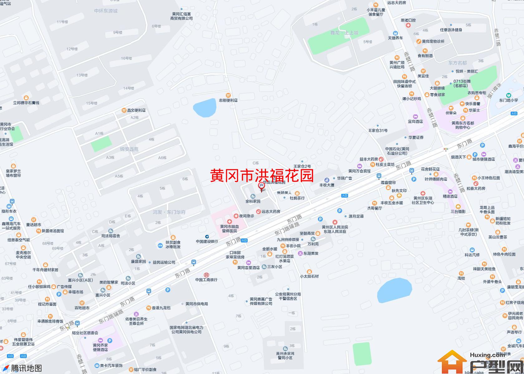 洪福花园小区 - 户型网