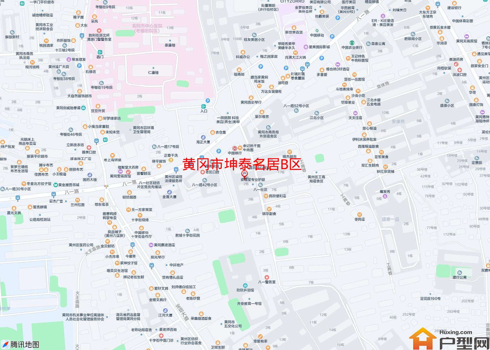 坤泰名居B区小区 - 户型网
