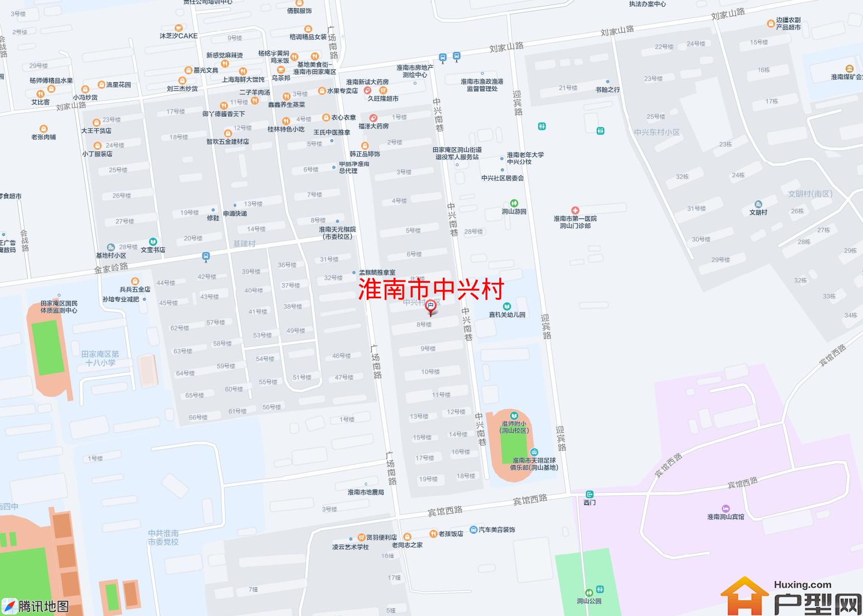 中兴村小区 - 户型网