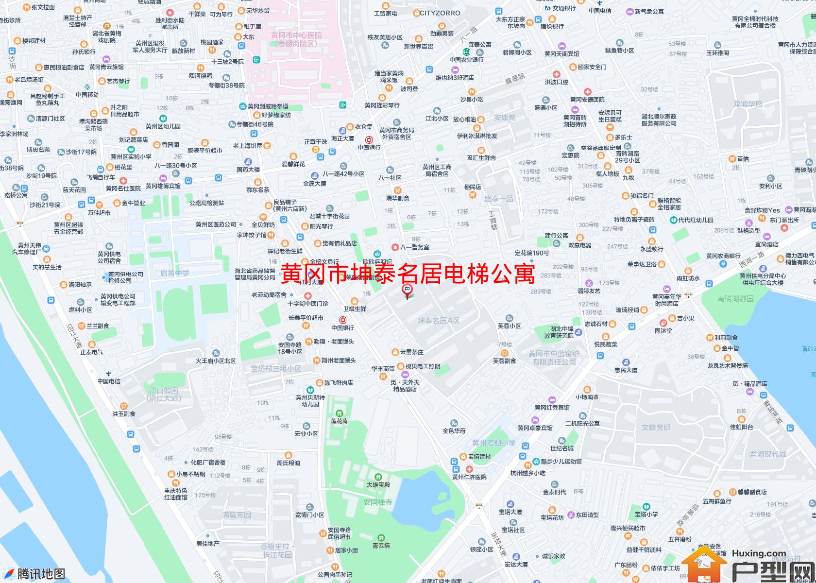 坤泰名居电梯公寓小区 - 户型网