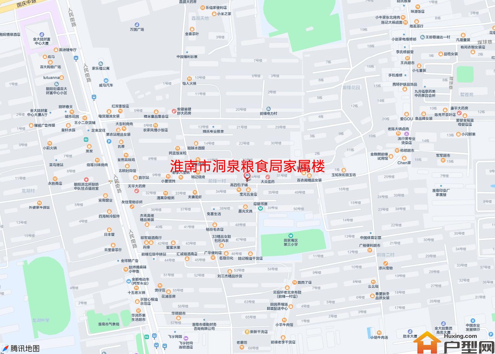 洞泉粮食局家属楼小区 - 户型网