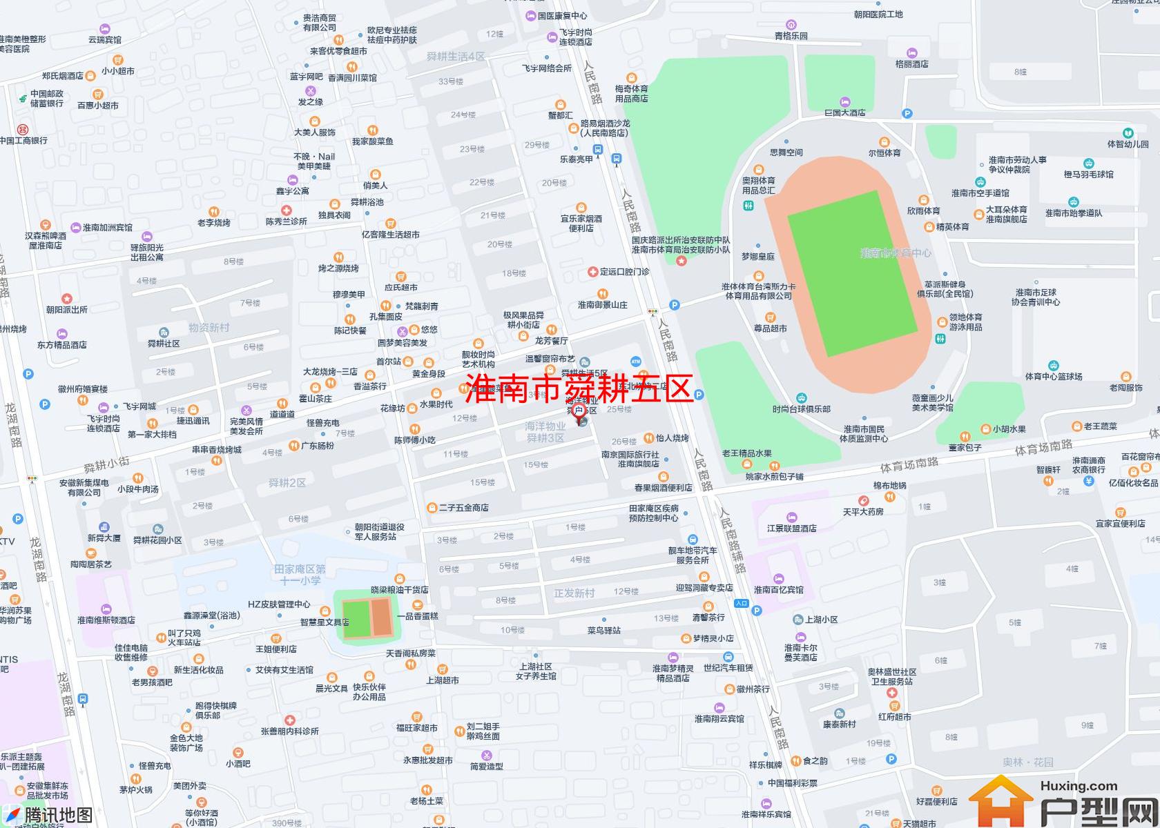 舜耕五区小区 - 户型网