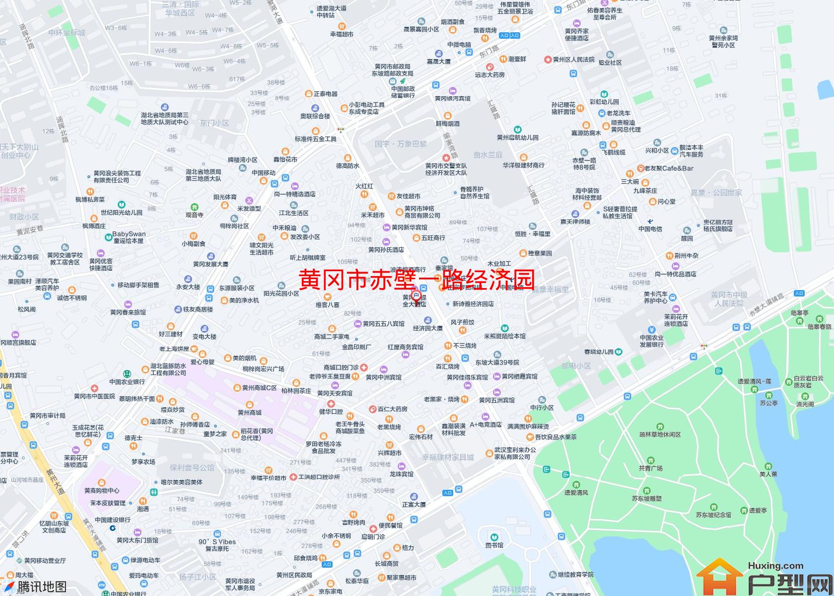 赤壁一路经济园小区 - 户型网