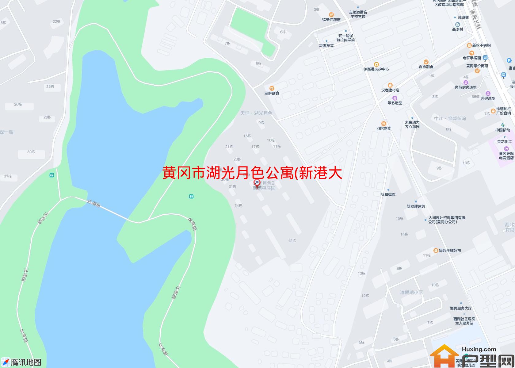 湖光月色公寓(新港大道60号)小区 - 户型网