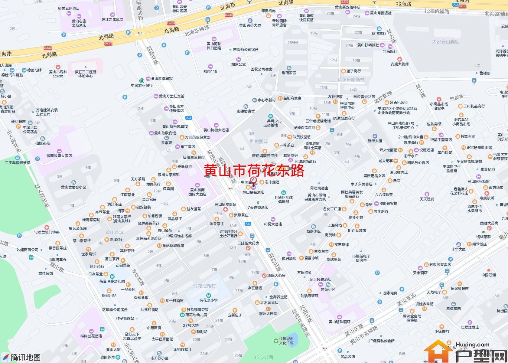 荷花东路小区 - 户型网