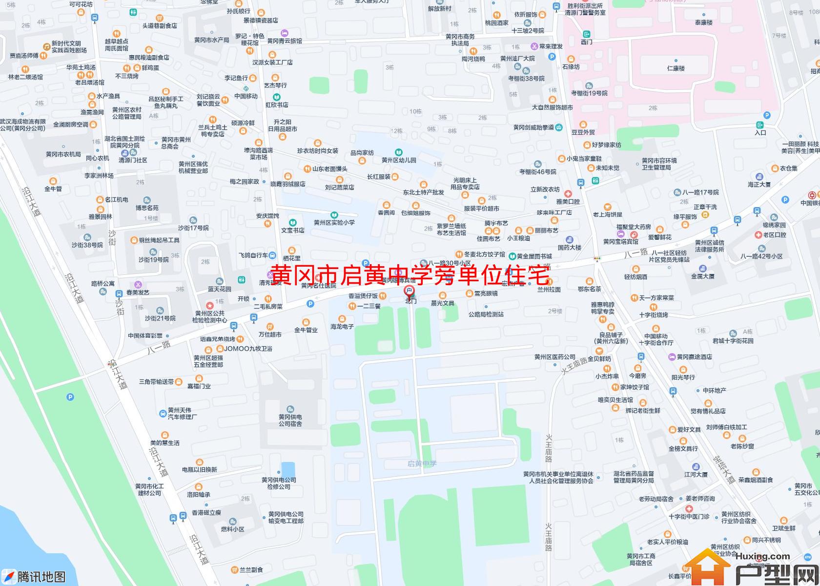 启黄中学旁单位住宅小区 - 户型网