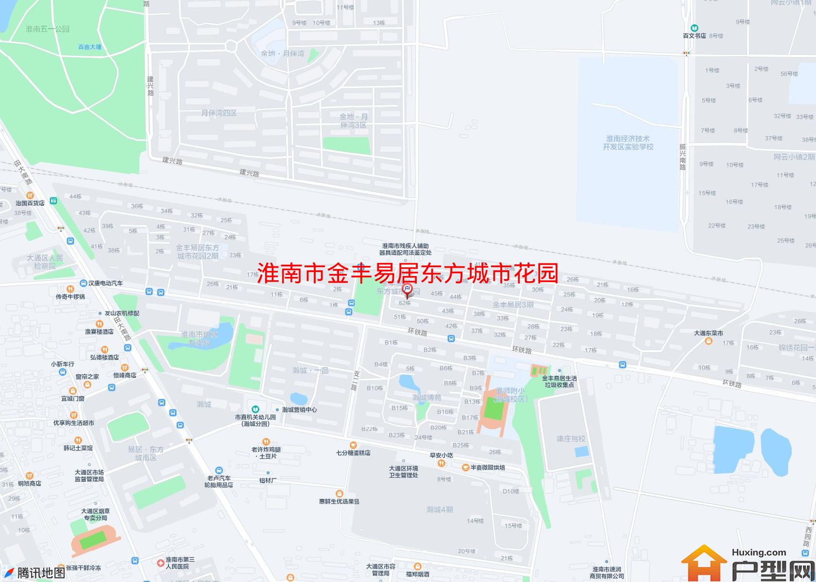 金丰易居东方城市花园小区 - 户型网
