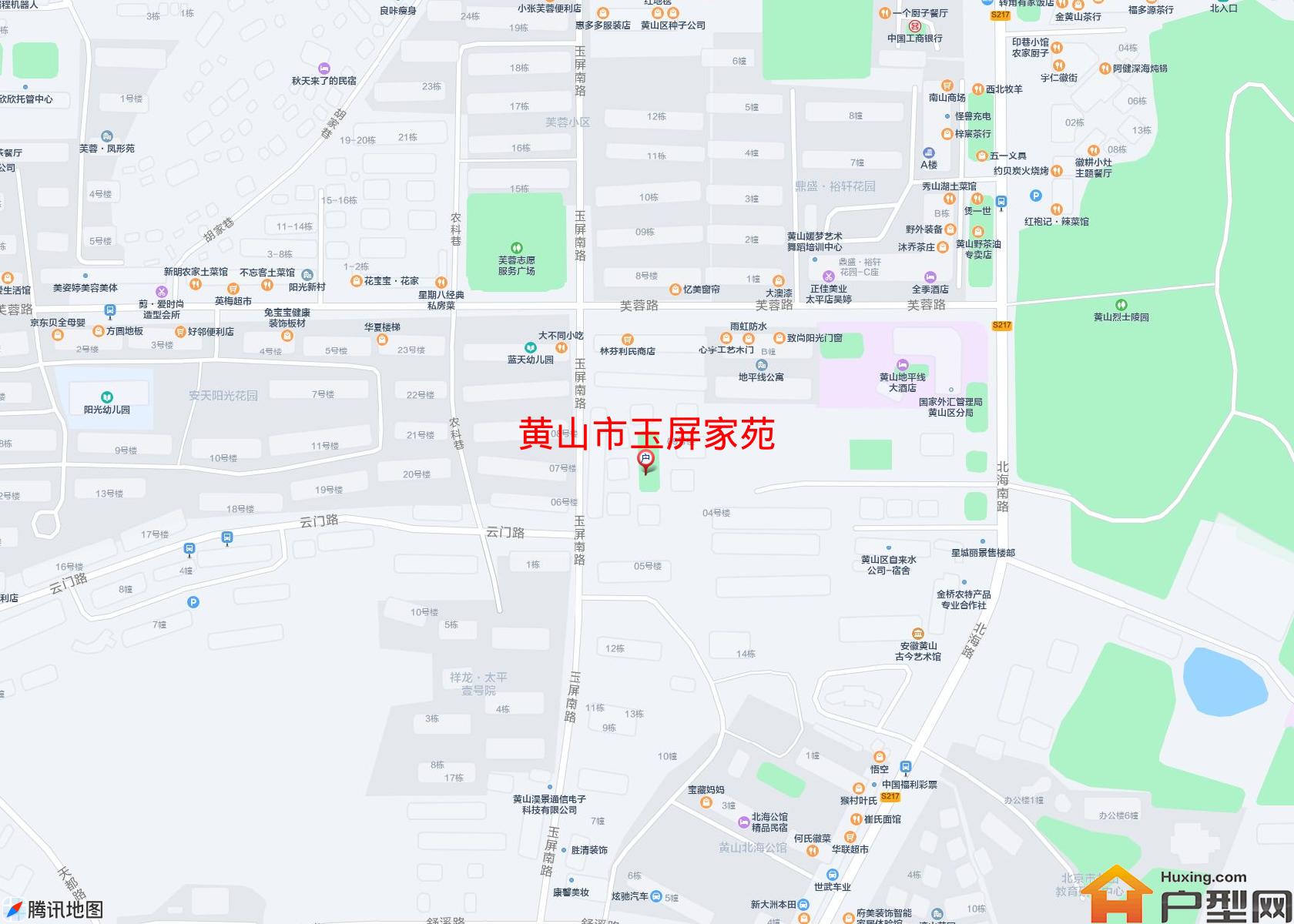 玉屏家苑小区 - 户型网
