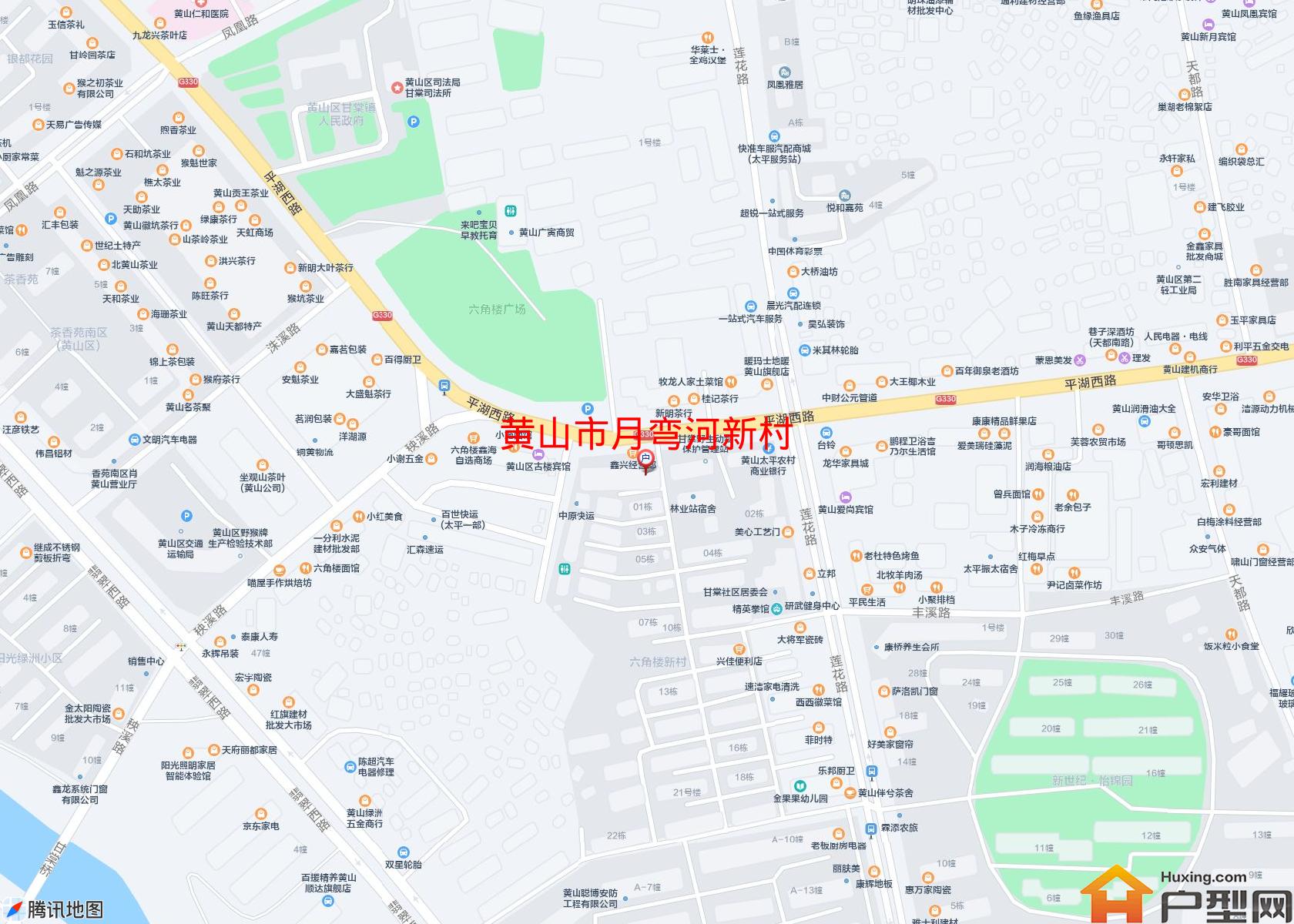 月弯河新村小区 - 户型网