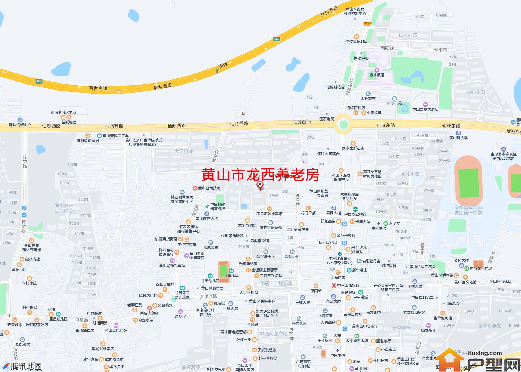 龙西养老房小区 - 户型网