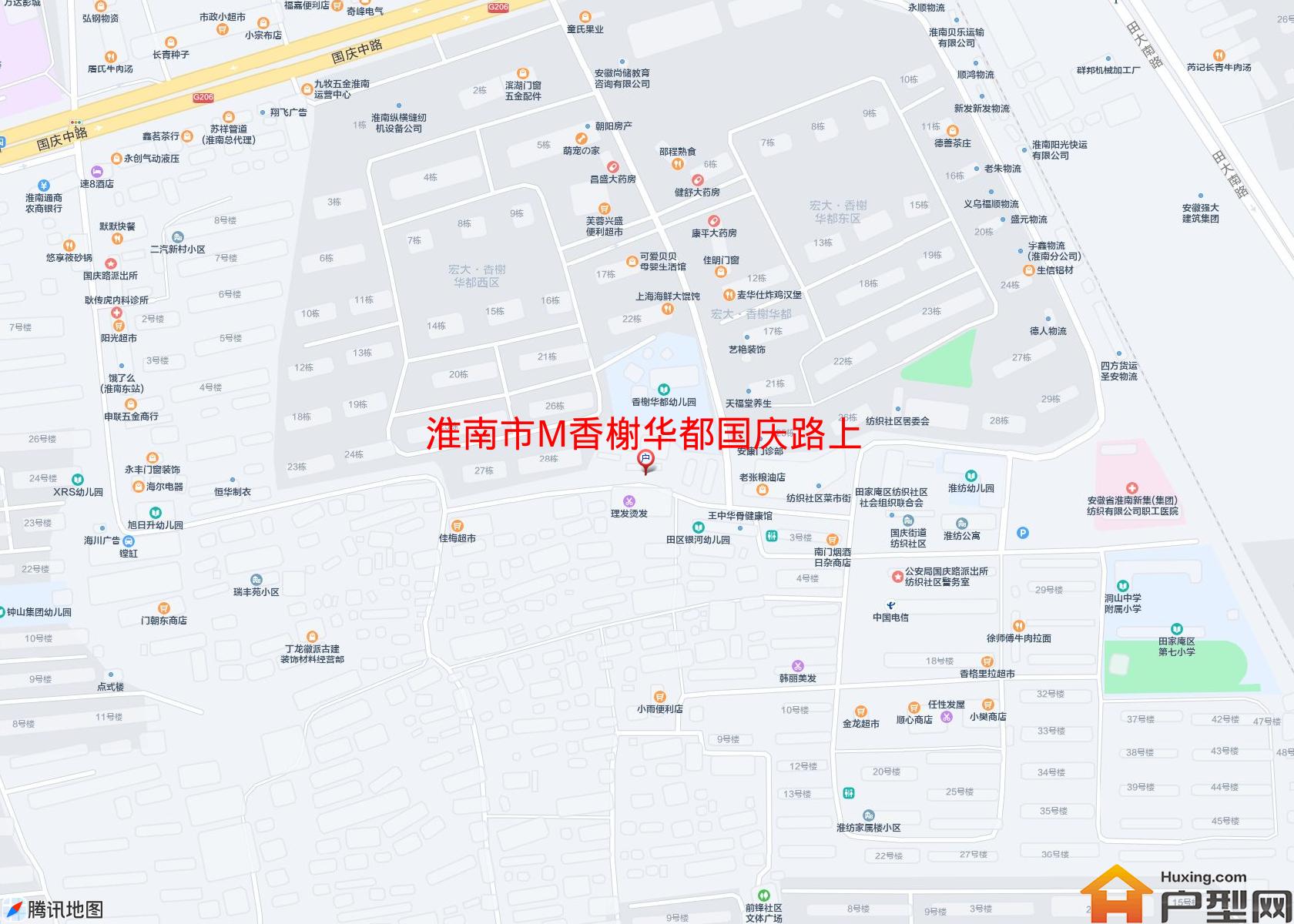 M香榭华都国庆路上小区 - 户型网