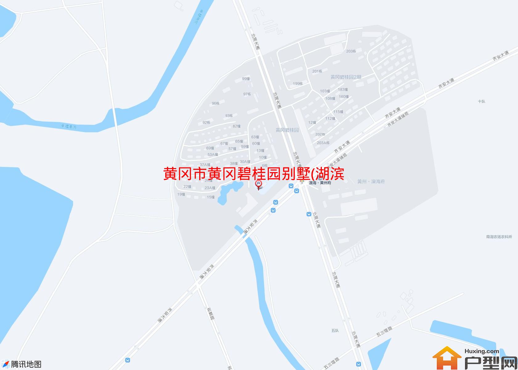 黄冈碧桂园别墅(湖滨大道)小区 - 户型网