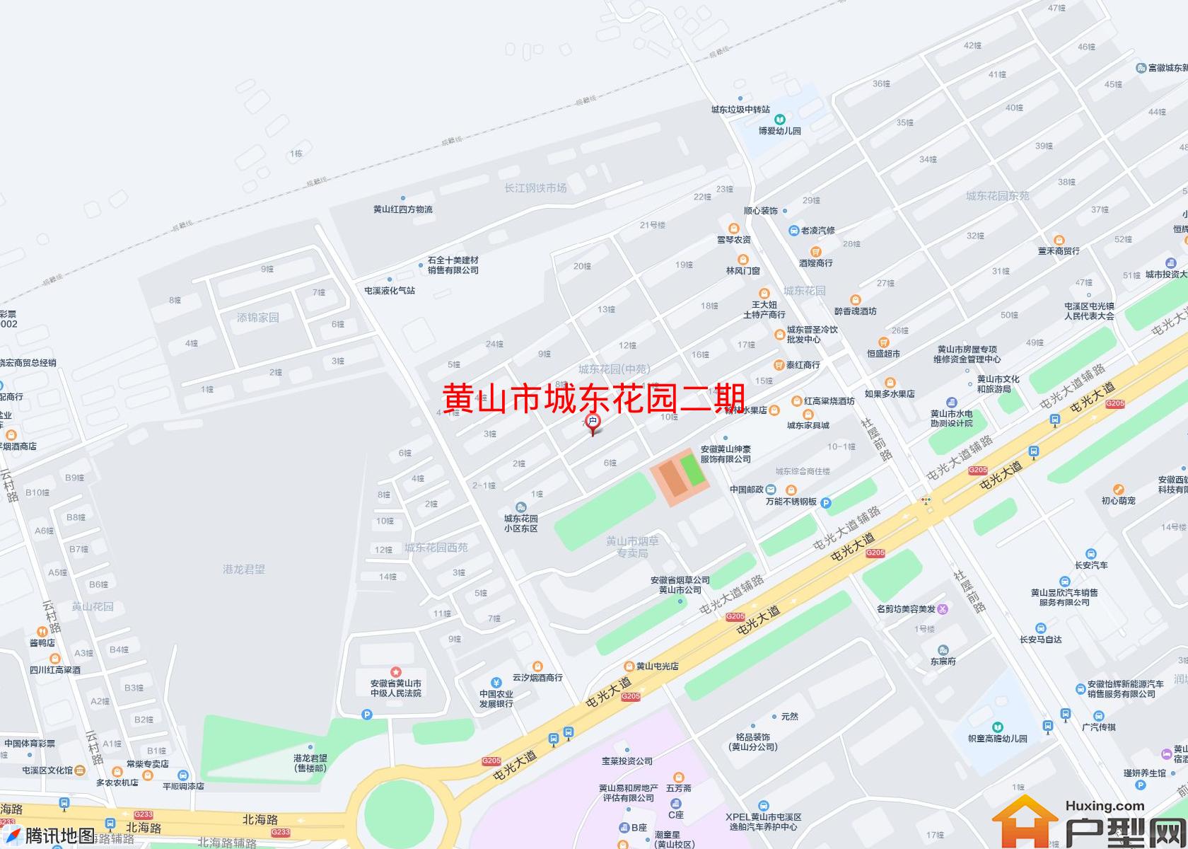 城东花园二期小区 - 户型网