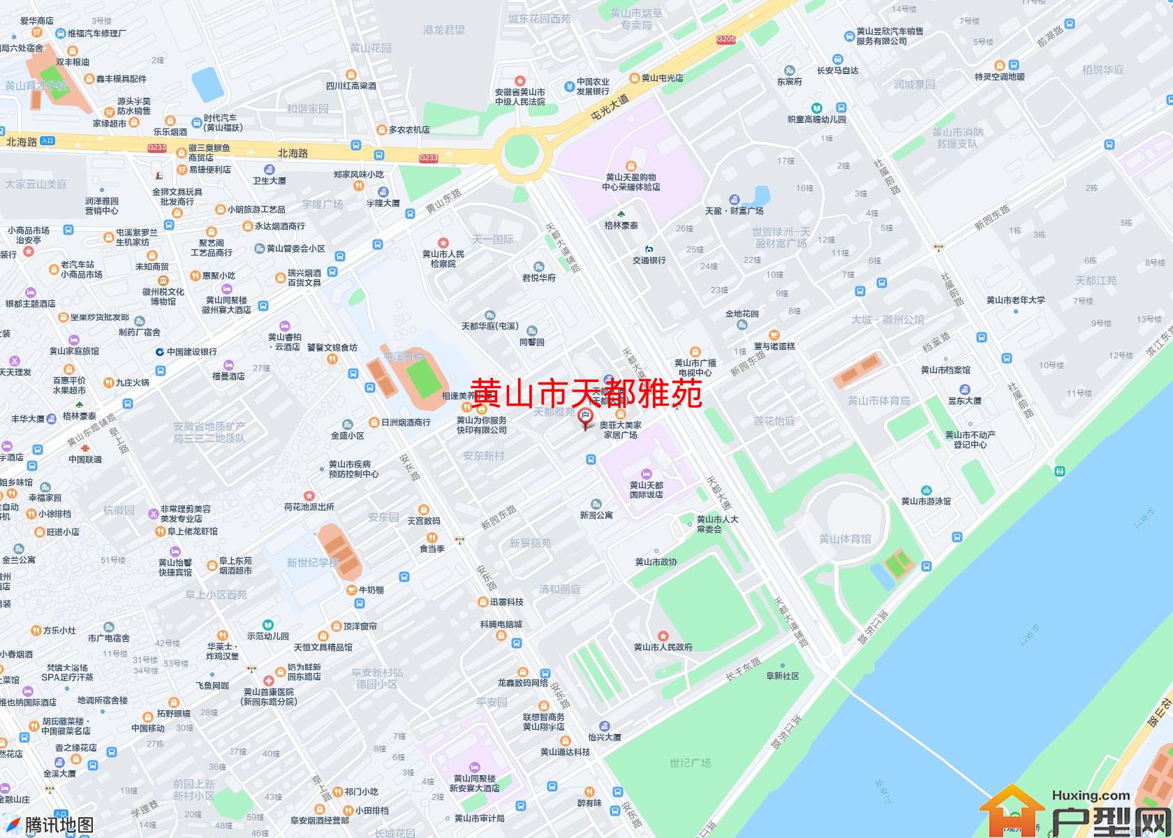 天都雅苑小区 - 户型网