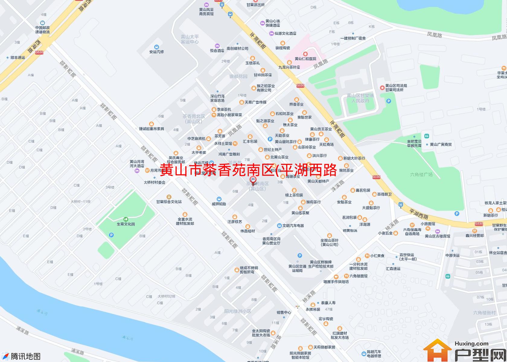 茶香苑南区(平湖西路)小区 - 户型网