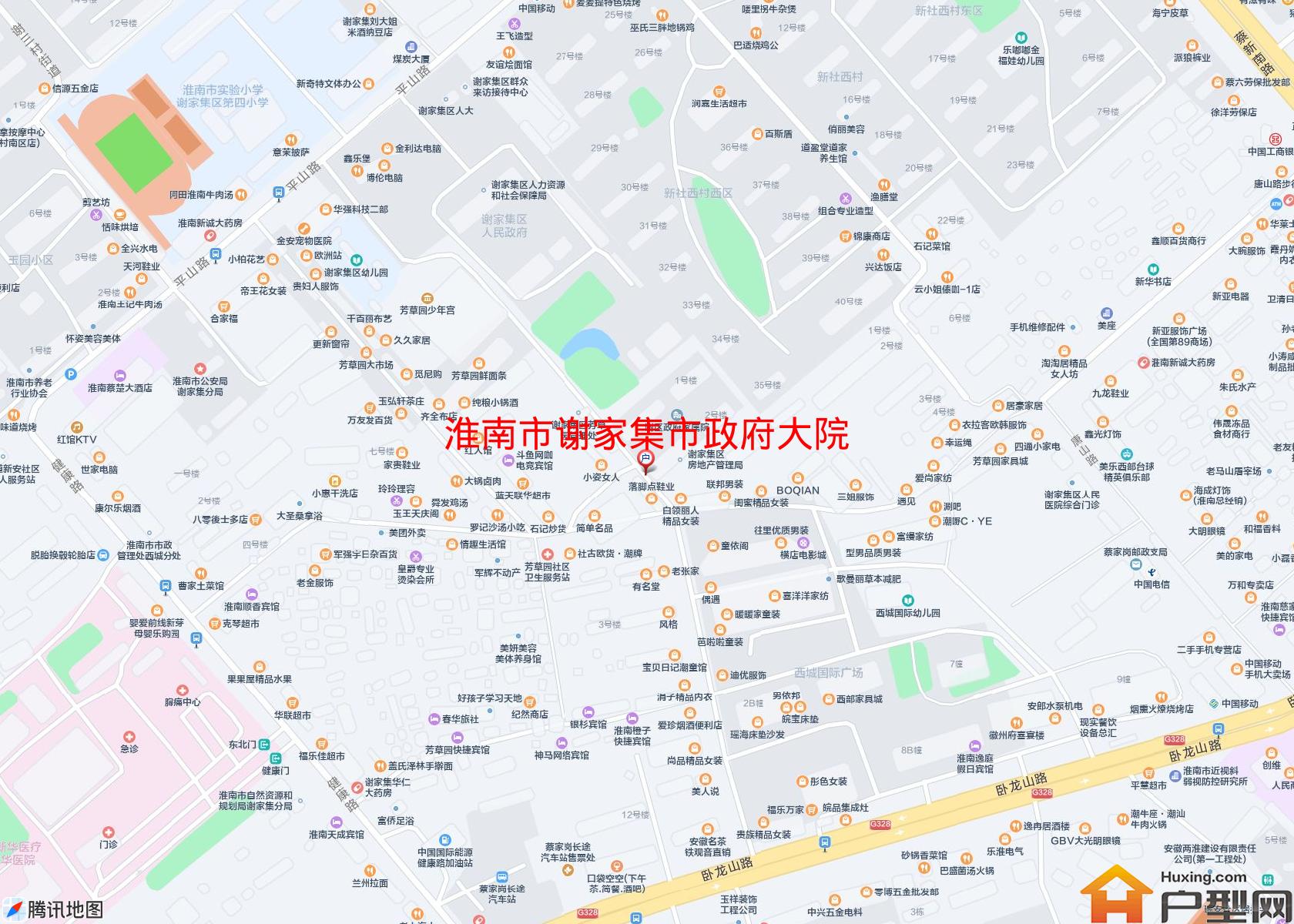 谢家集市政府大院小区 - 户型网