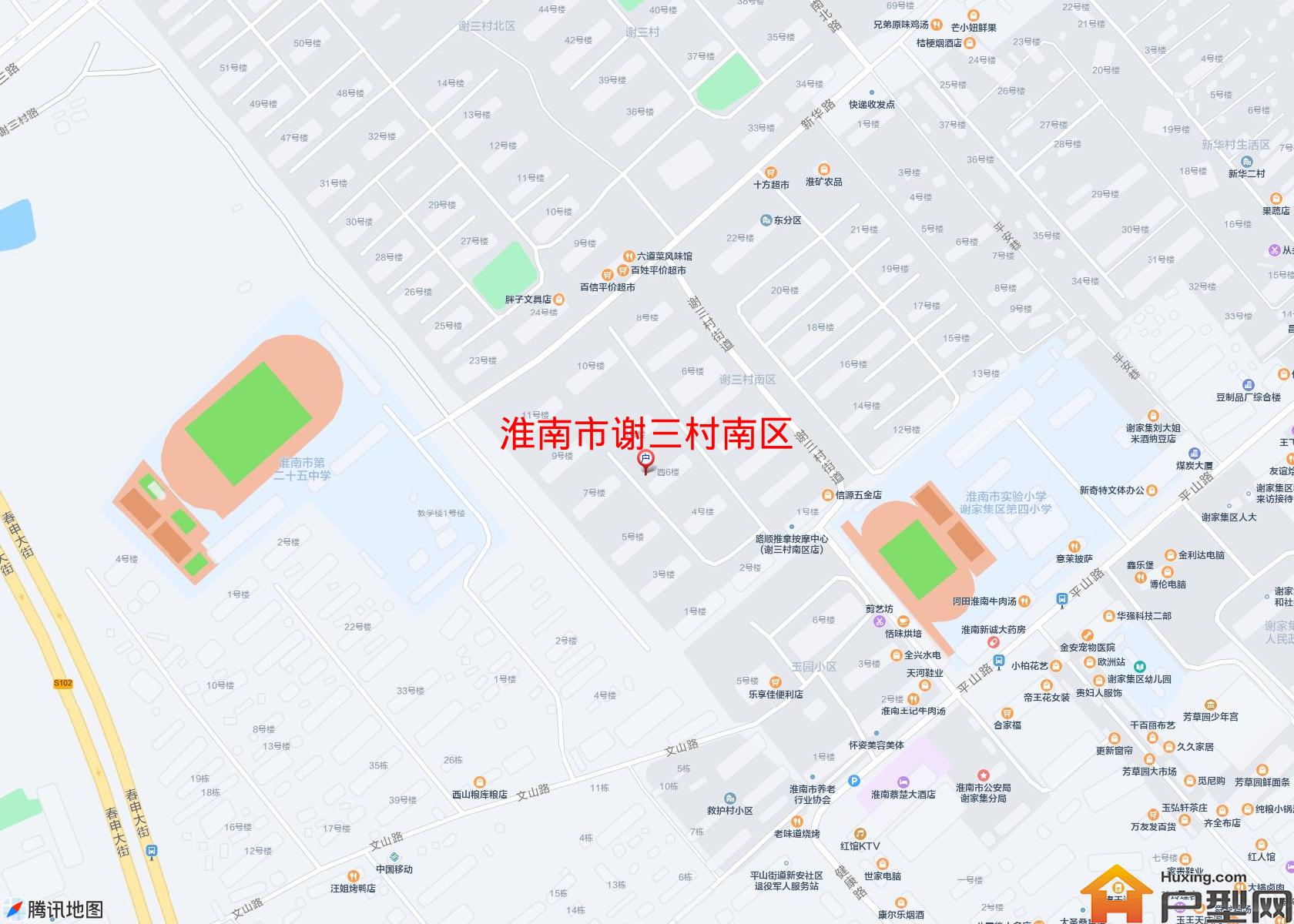 谢三村南区小区 - 户型网