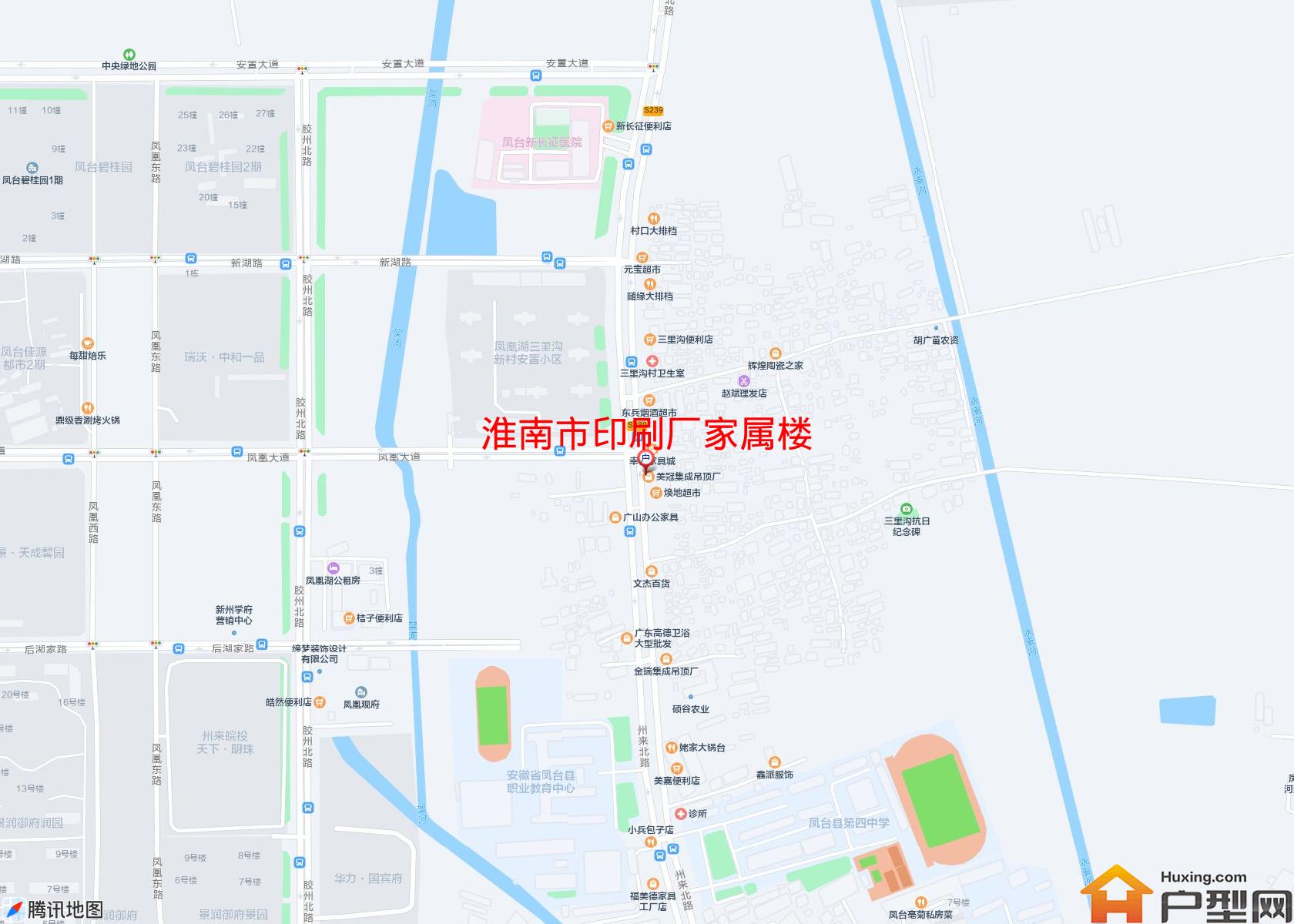 印刷厂家属楼小区 - 户型网