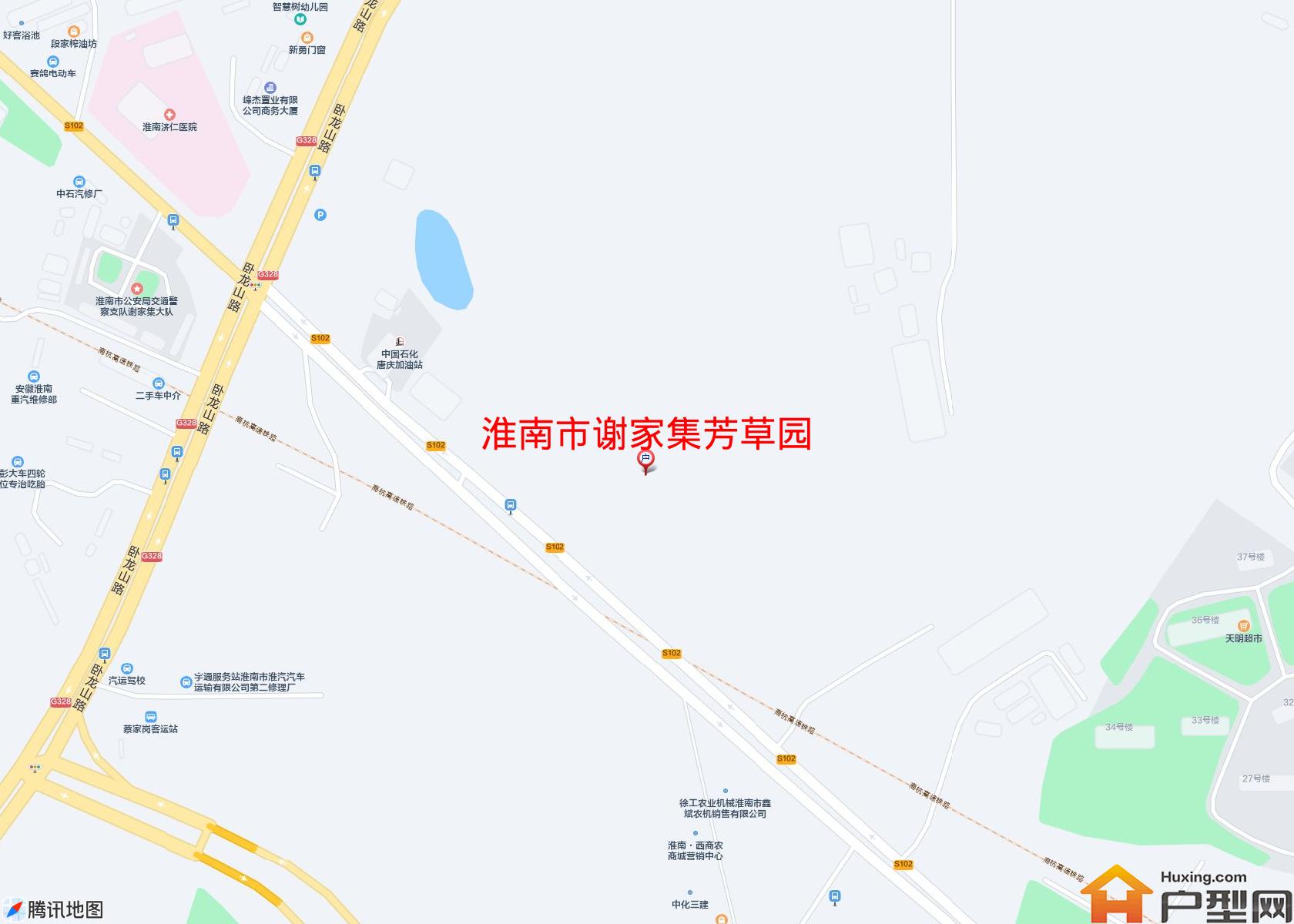 谢家集芳草园小区 - 户型网