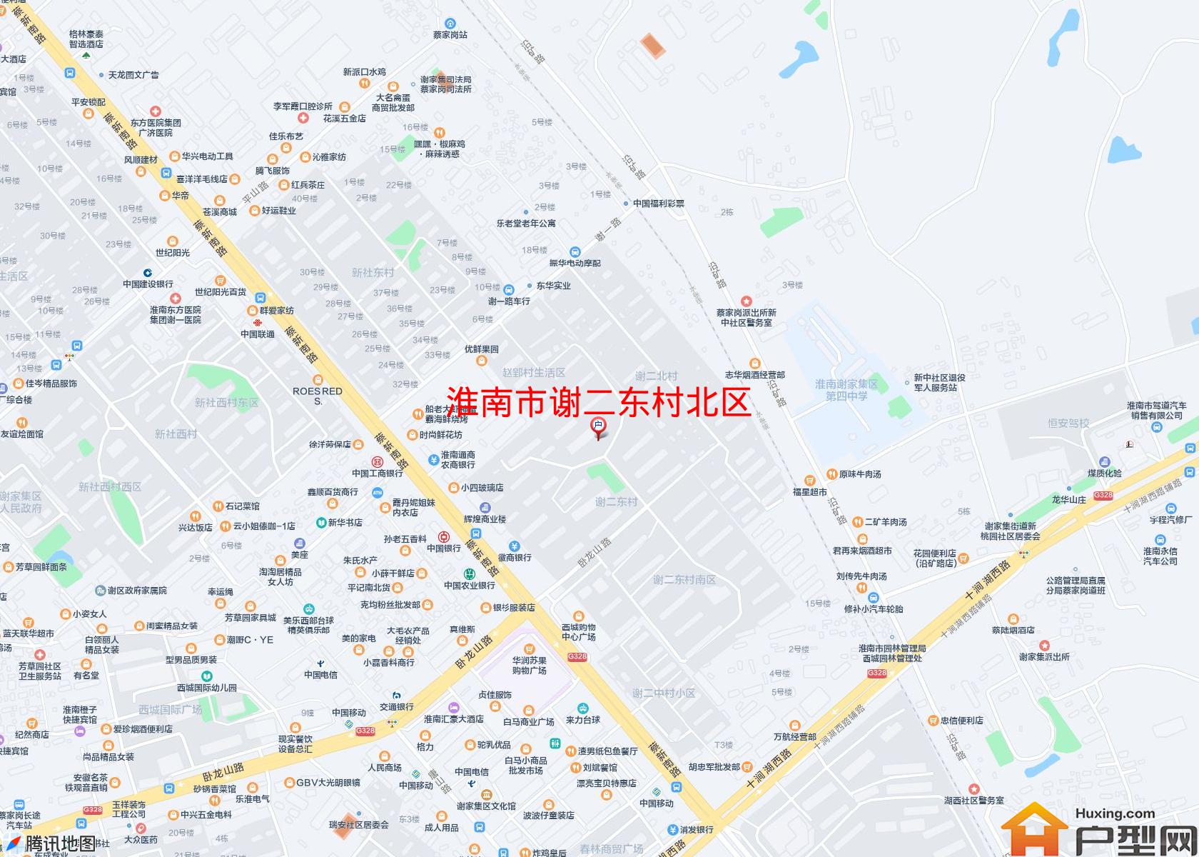 谢二东村北区小区 - 户型网