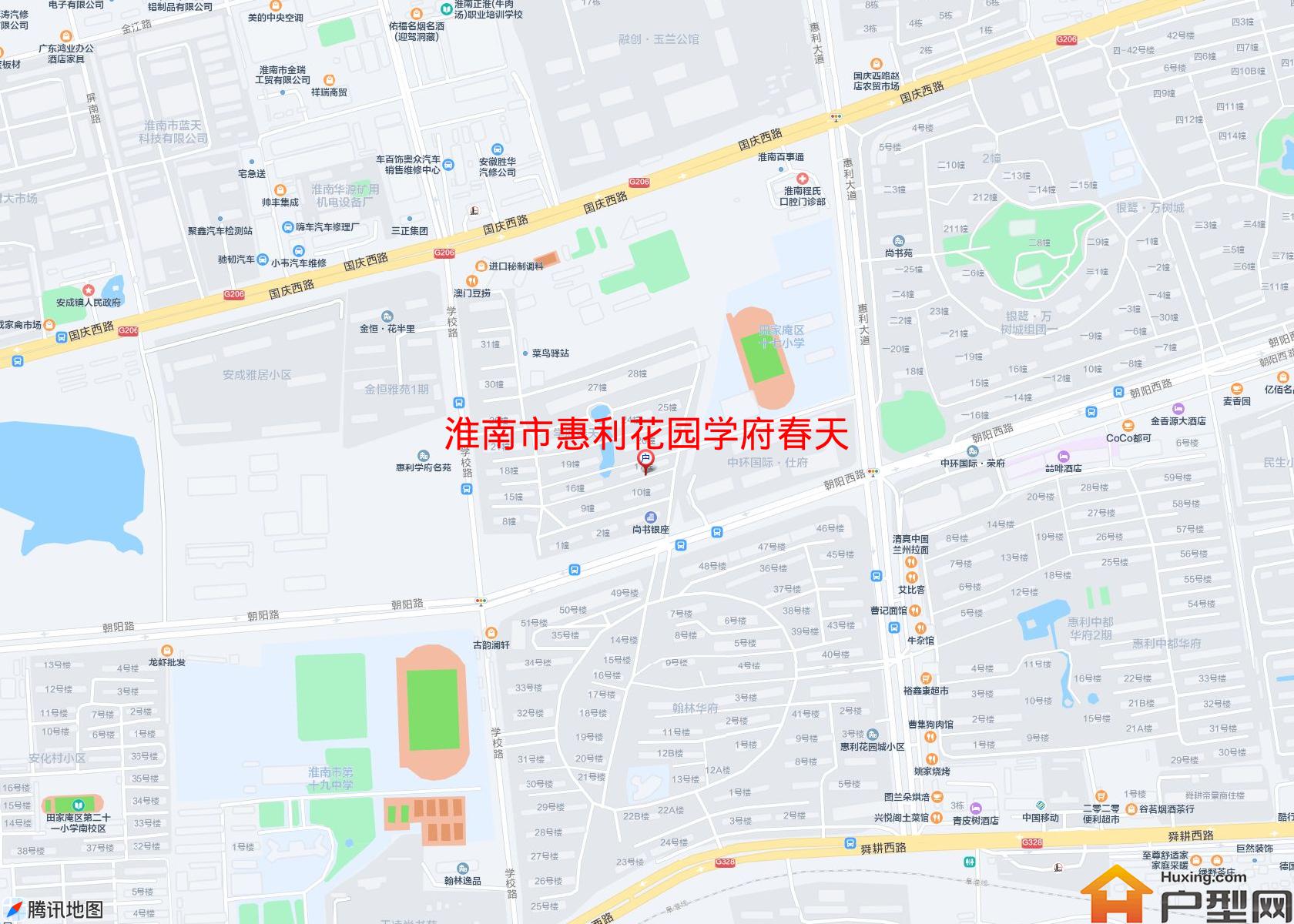 惠利花园学府春天小区 - 户型网