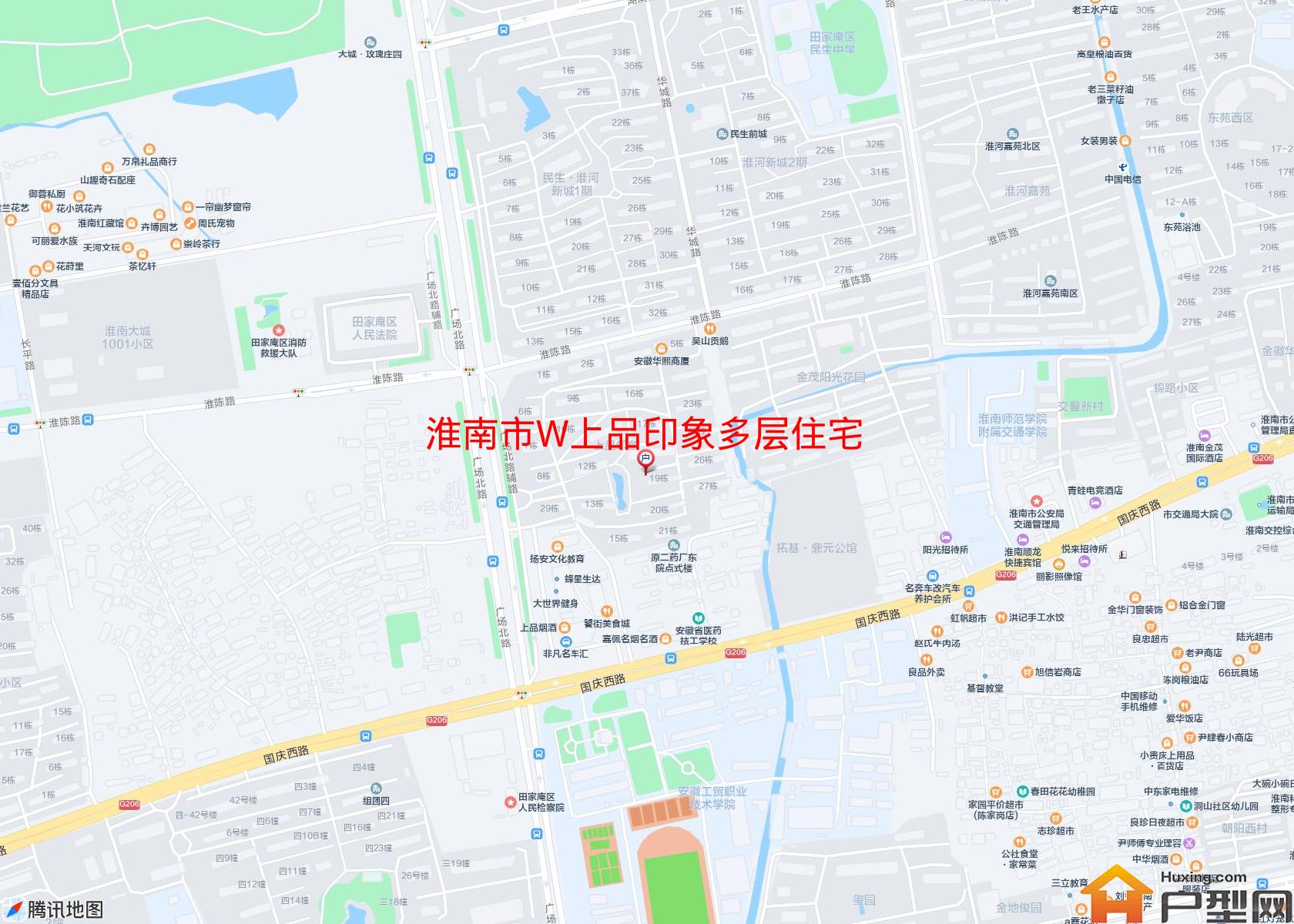 W上品印象多层住宅小区 - 户型网