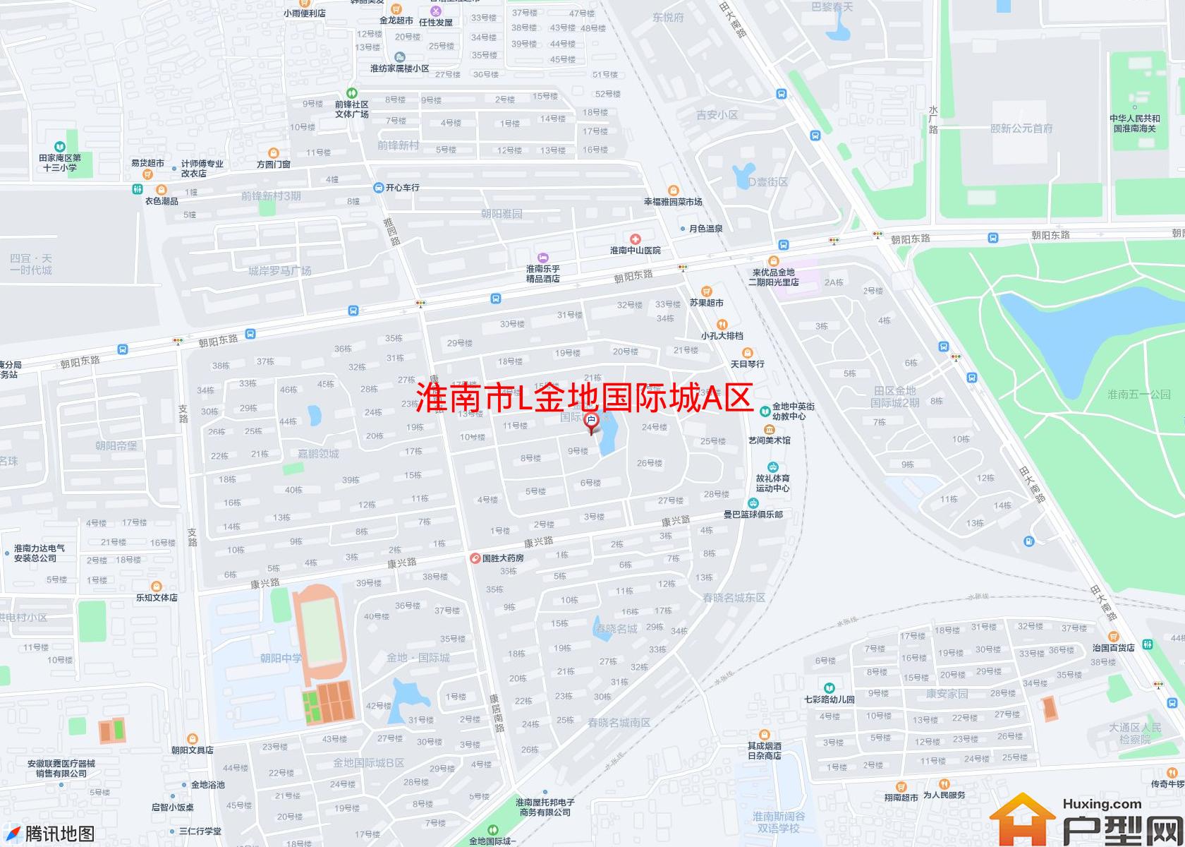 L金地国际城A区小区 - 户型网