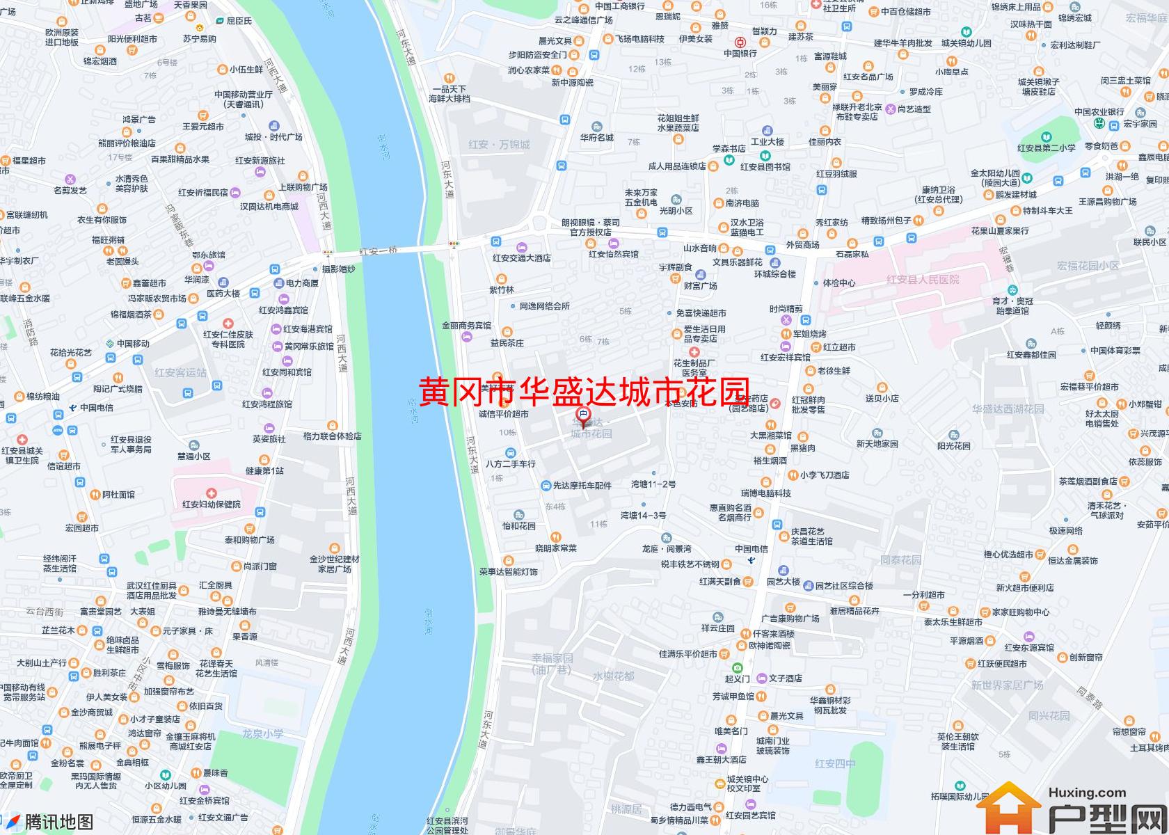 华盛达城市花园小区 - 户型网