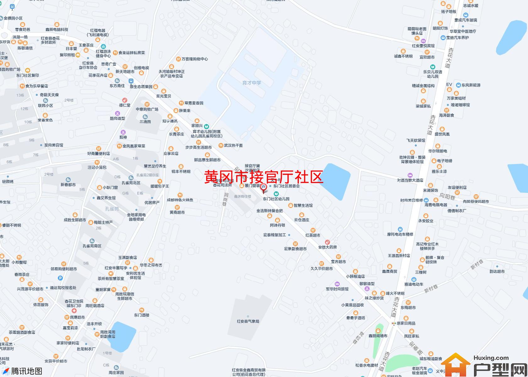接官厅社区小区 - 户型网