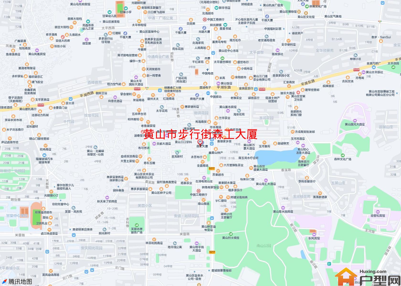 步行街森工大厦小区 - 户型网