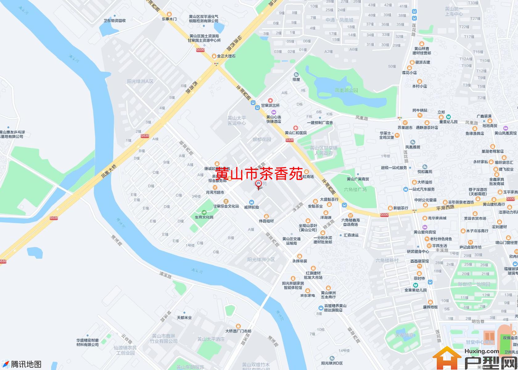 茶香苑小区 - 户型网
