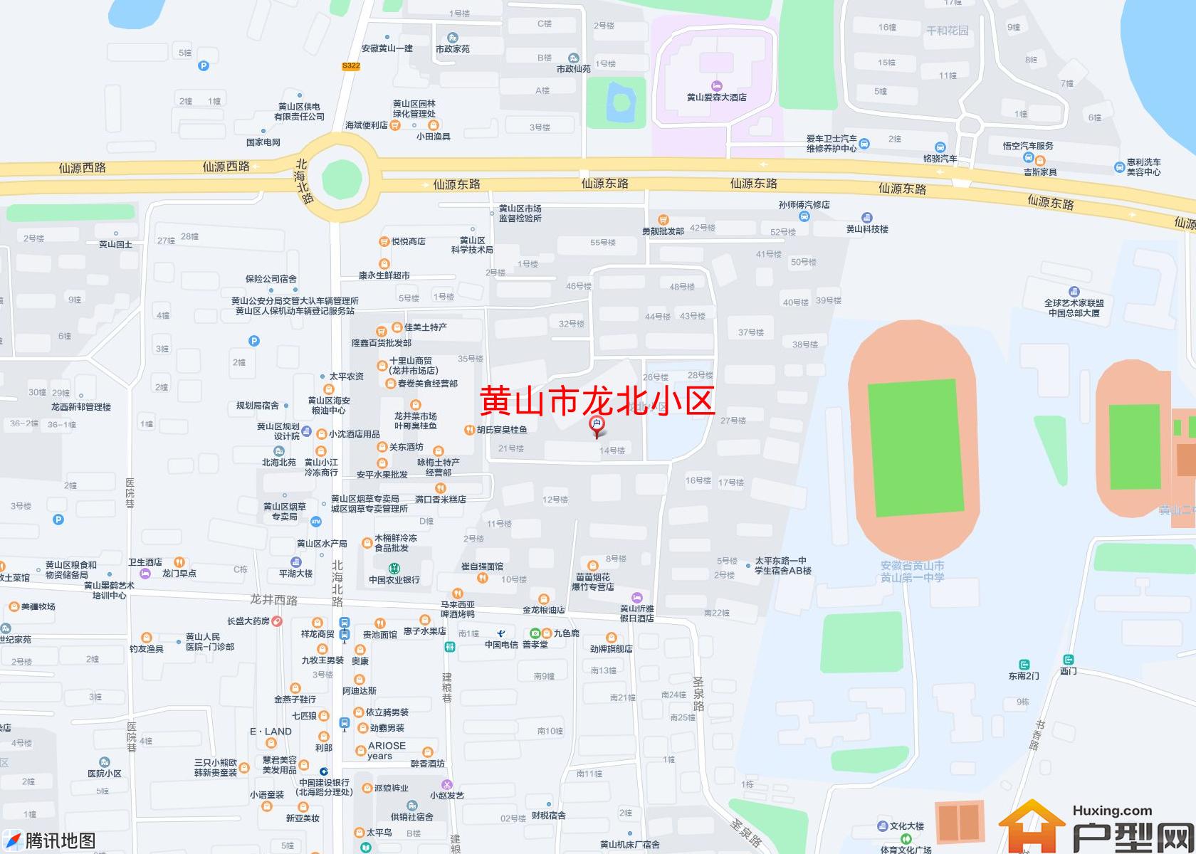 龙北小区小区 - 户型网
